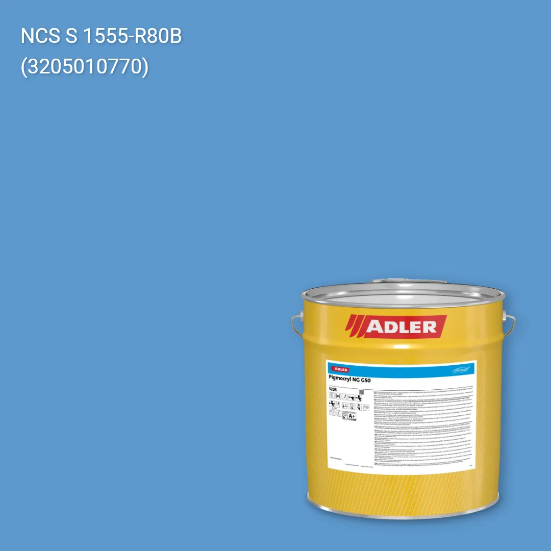 Лак меблевий Pigmocryl NG G50 колір NCS S 1555-R80B, Adler NCS S