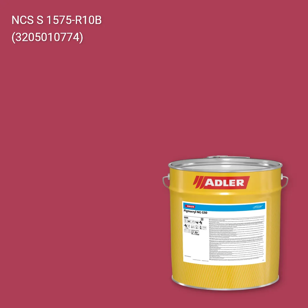 Лак меблевий Pigmocryl NG G50 колір NCS S 1575-R10B, Adler NCS S