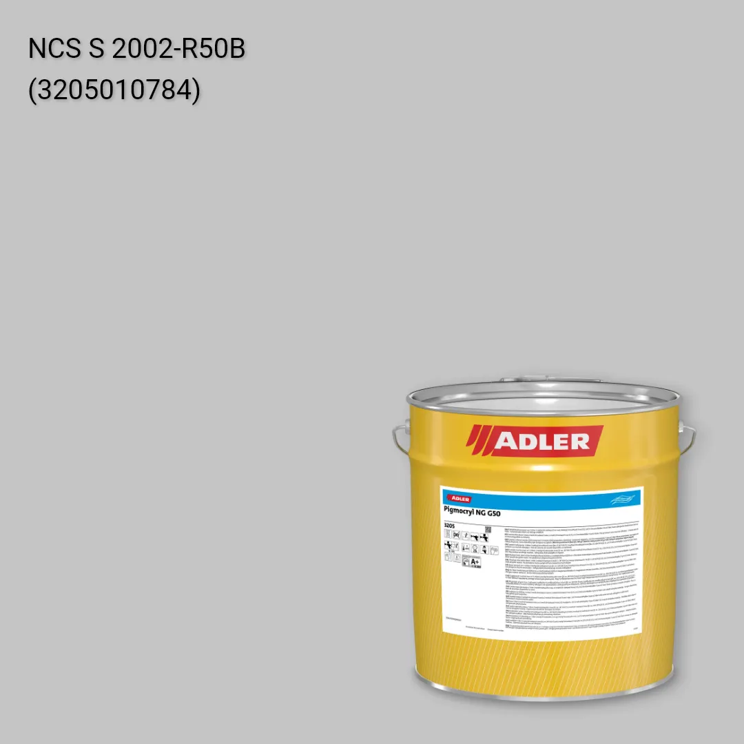 Лак меблевий Pigmocryl NG G50 колір NCS S 2002-R50B, Adler NCS S