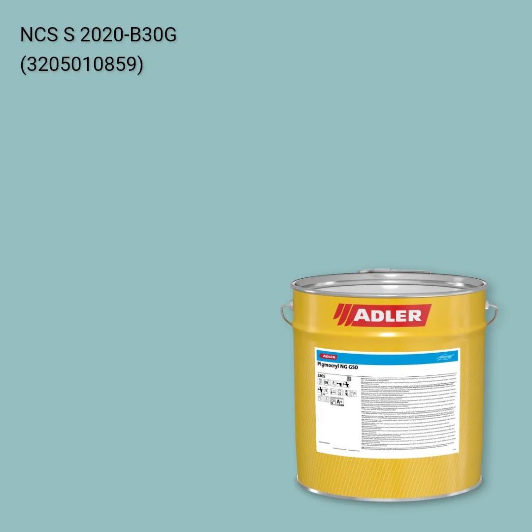 Лак меблевий Pigmocryl NG G50 колір NCS S 2020-B30G, Adler NCS S