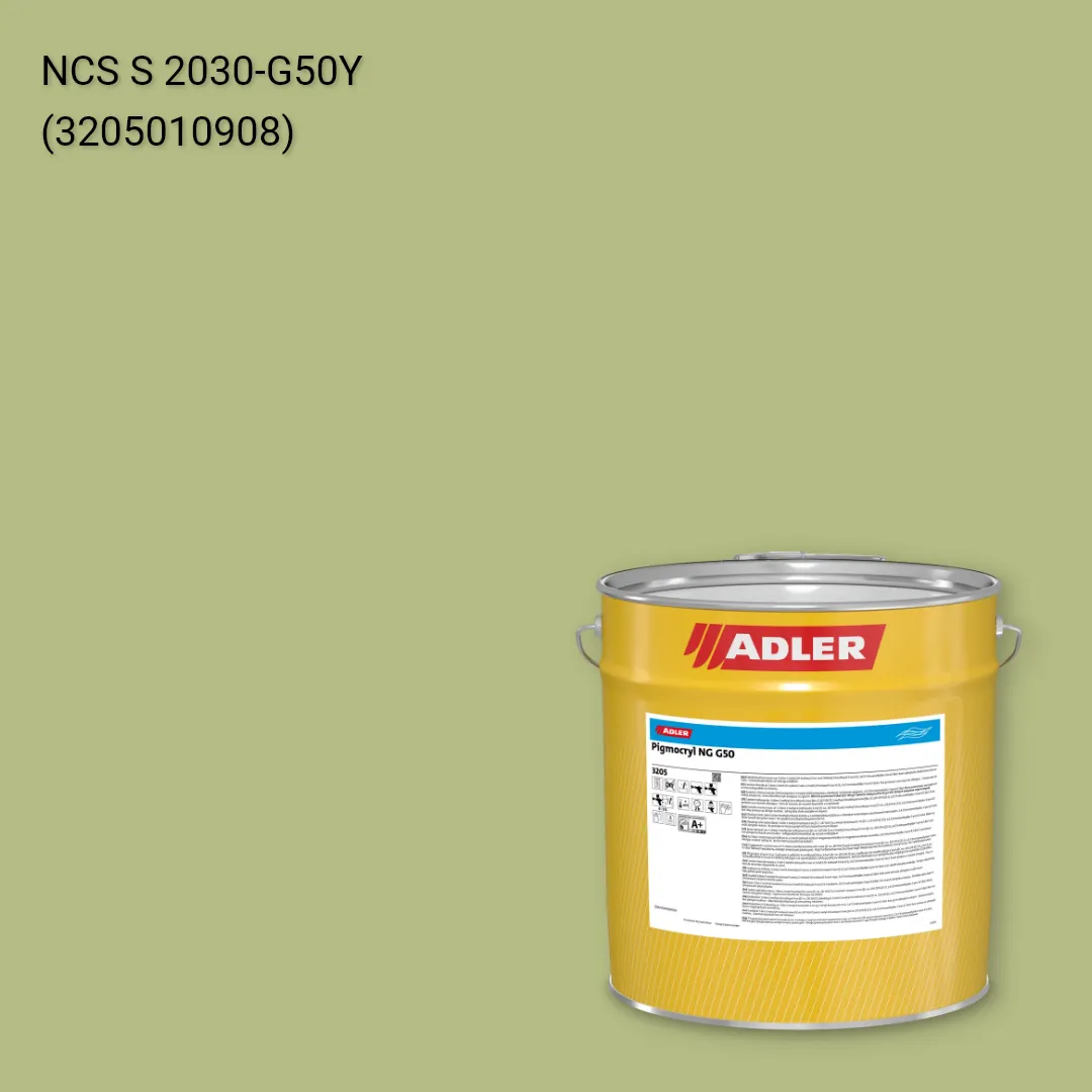 Лак меблевий Pigmocryl NG G50 колір NCS S 2030-G50Y, Adler NCS S