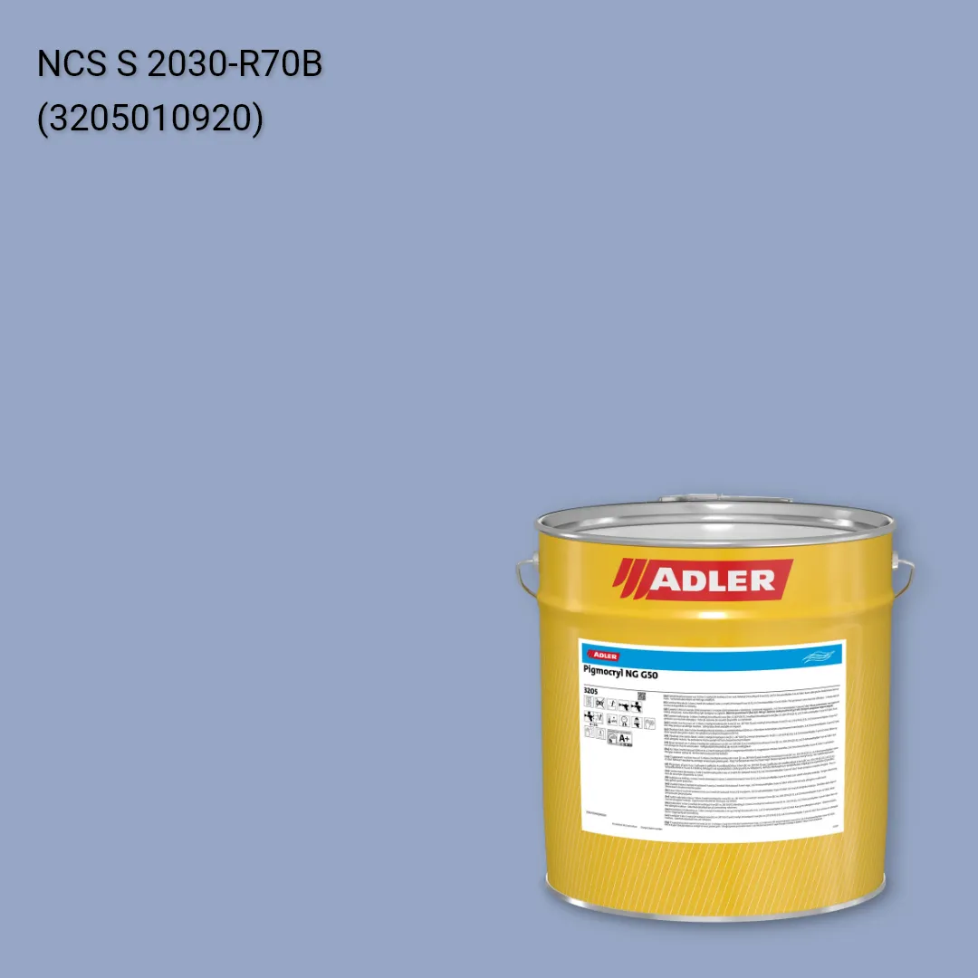 Лак меблевий Pigmocryl NG G50 колір NCS S 2030-R70B, Adler NCS S
