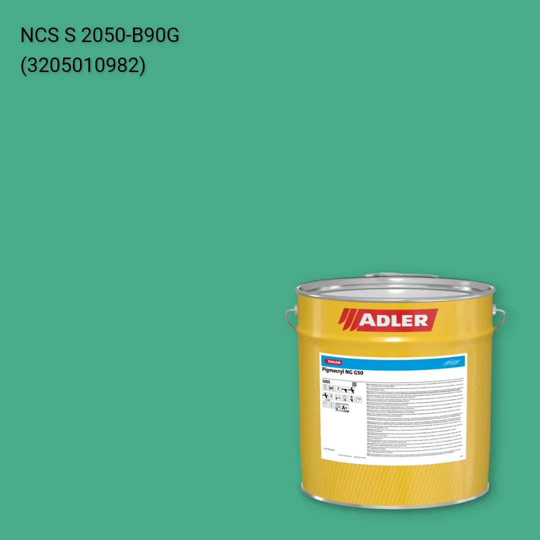Лак меблевий Pigmocryl NG G50 колір NCS S 2050-B90G, Adler NCS S