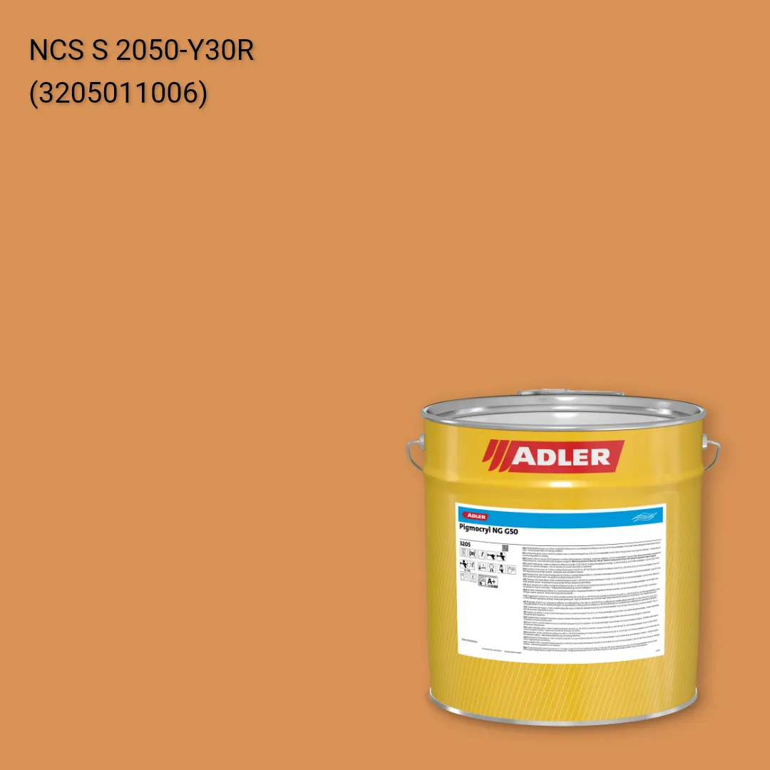 Лак меблевий Pigmocryl NG G50 колір NCS S 2050-Y30R, Adler NCS S