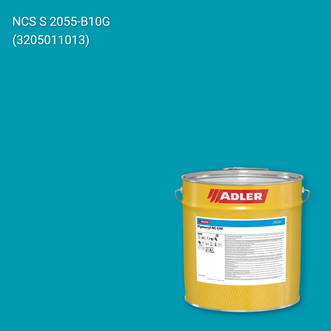 Лак меблевий Pigmocryl NG G50 колір NCS S 2055-B10G, Adler NCS S