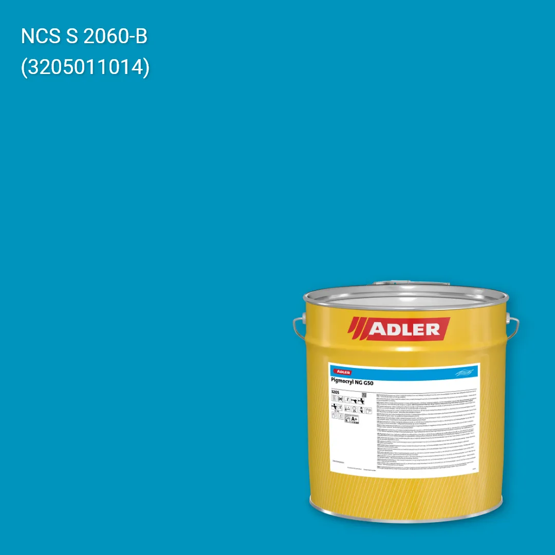 Лак меблевий Pigmocryl NG G50 колір NCS S 2060-B, Adler NCS S