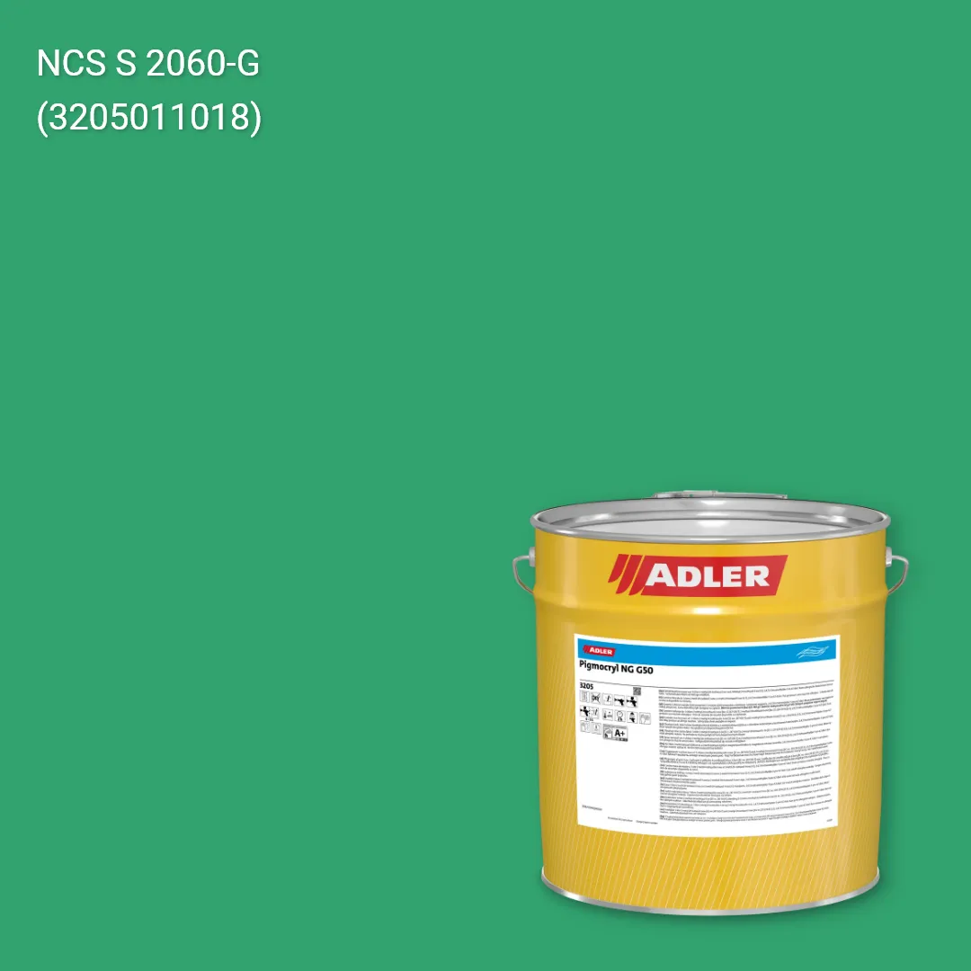 Лак меблевий Pigmocryl NG G50 колір NCS S 2060-G, Adler NCS S