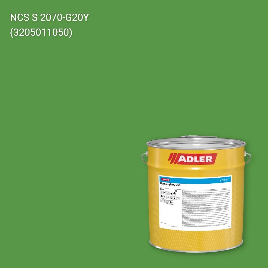 Лак меблевий Pigmocryl NG G50 колір NCS S 2070-G20Y, Adler NCS S