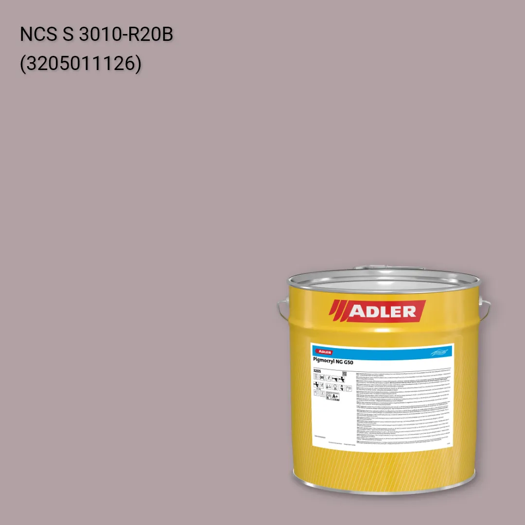 Лак меблевий Pigmocryl NG G50 колір NCS S 3010-R20B, Adler NCS S