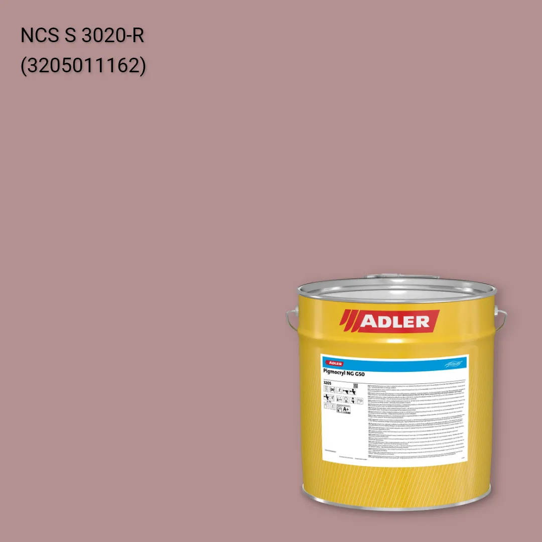 Лак меблевий Pigmocryl NG G50 колір NCS S 3020-R, Adler NCS S
