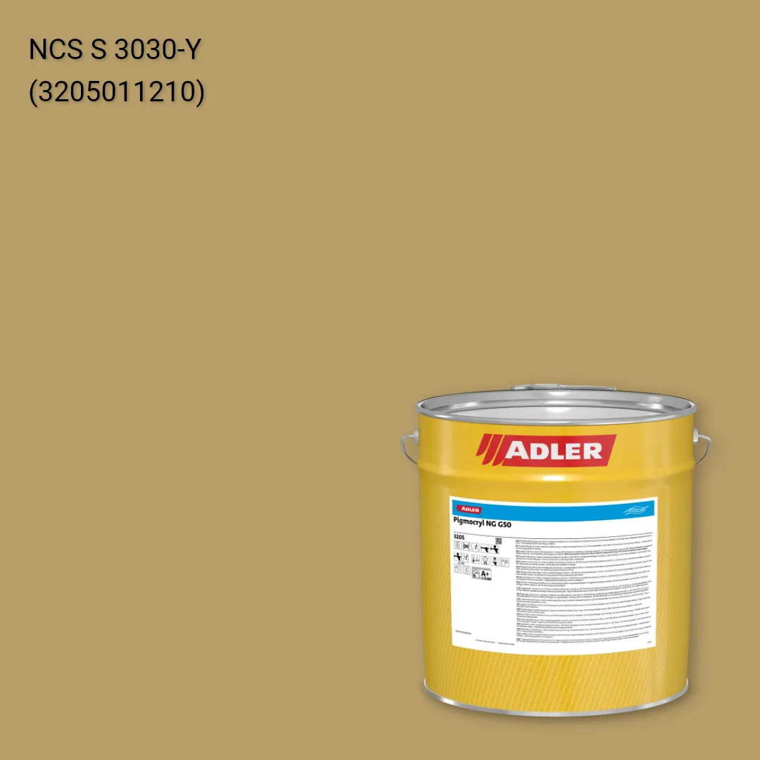 Лак меблевий Pigmocryl NG G50 колір NCS S 3030-Y, Adler NCS S