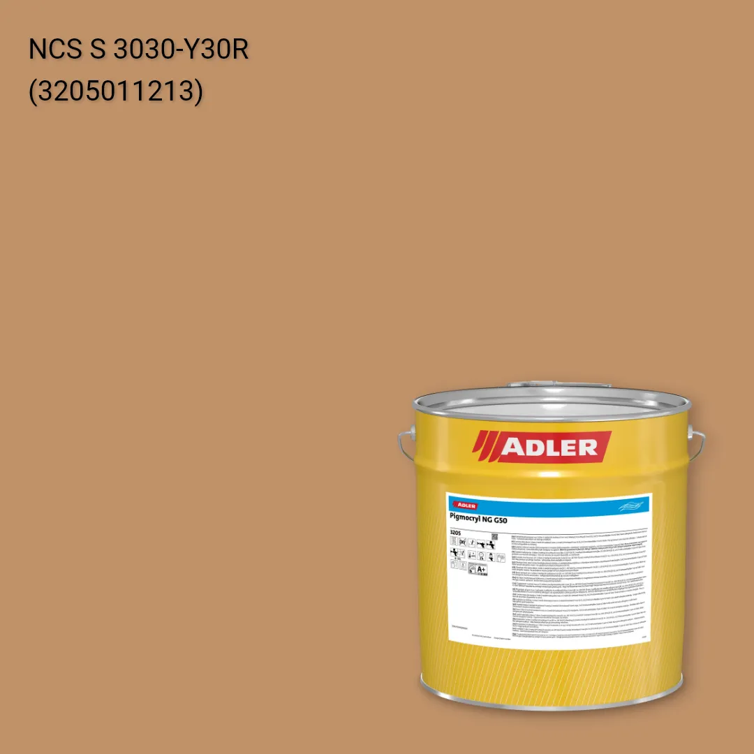 Лак меблевий Pigmocryl NG G50 колір NCS S 3030-Y30R, Adler NCS S