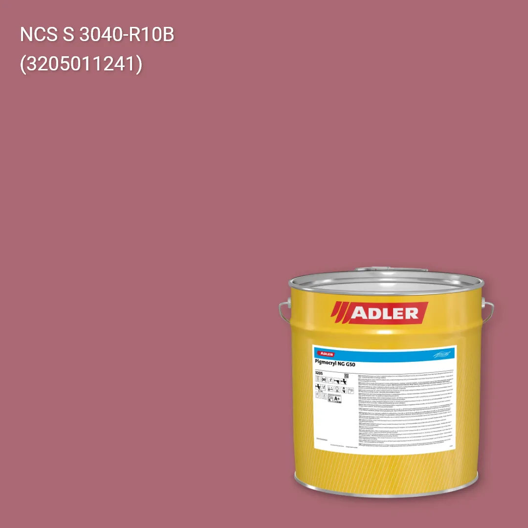 Лак меблевий Pigmocryl NG G50 колір NCS S 3040-R10B, Adler NCS S