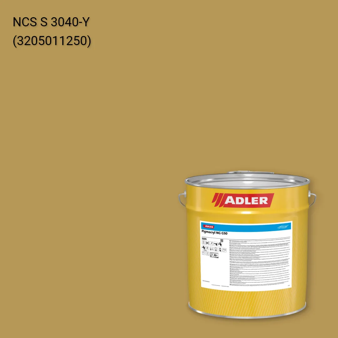 Лак меблевий Pigmocryl NG G50 колір NCS S 3040-Y, Adler NCS S