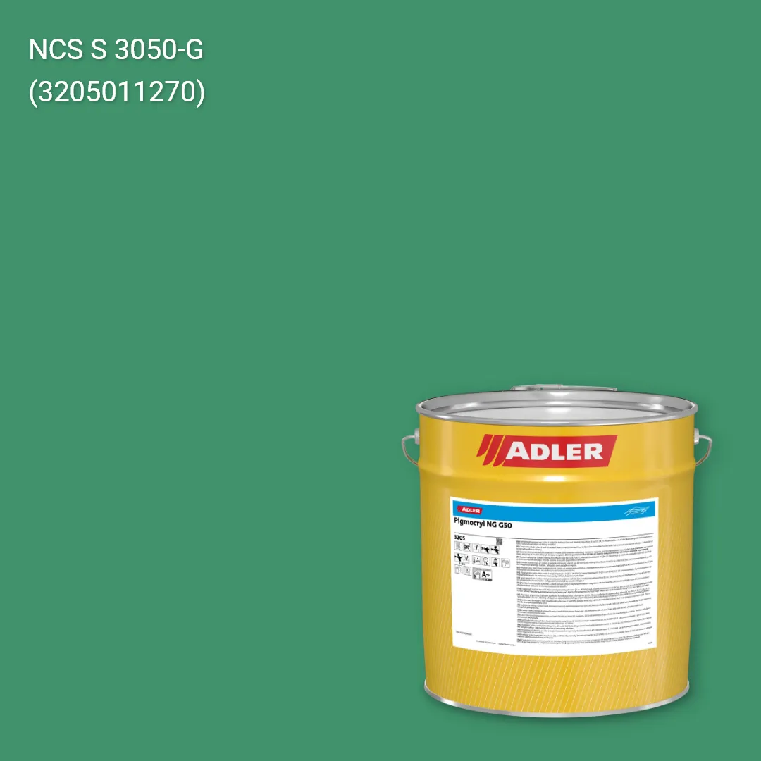 Лак меблевий Pigmocryl NG G50 колір NCS S 3050-G, Adler NCS S