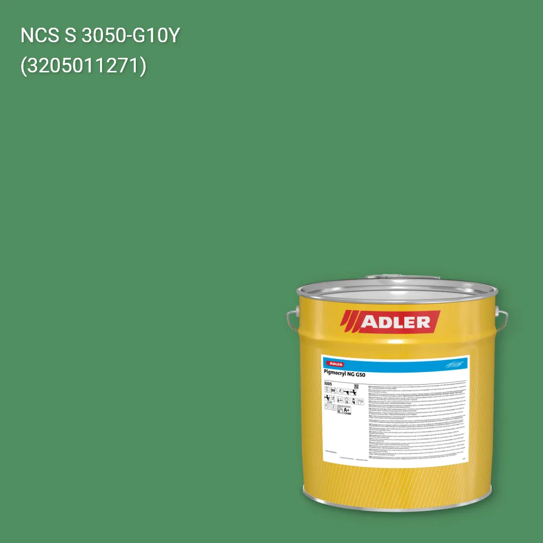 Лак меблевий Pigmocryl NG G50 колір NCS S 3050-G10Y, Adler NCS S