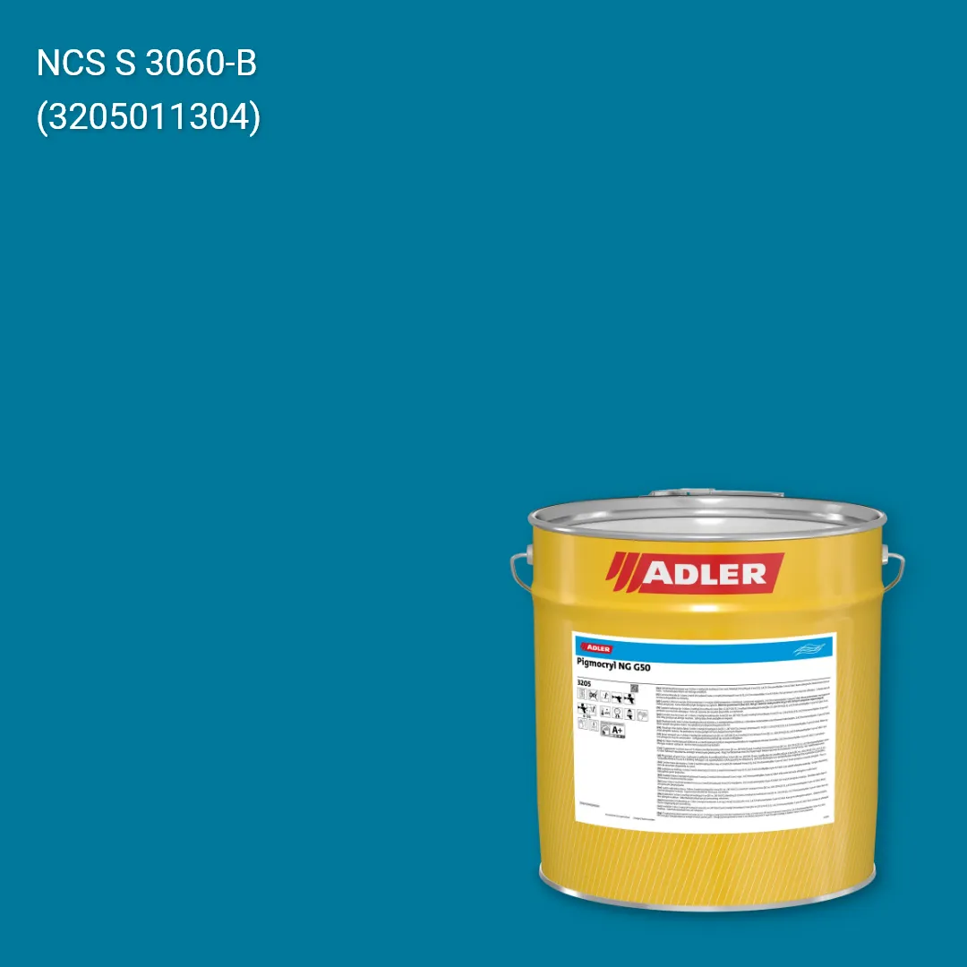 Лак меблевий Pigmocryl NG G50 колір NCS S 3060-B, Adler NCS S