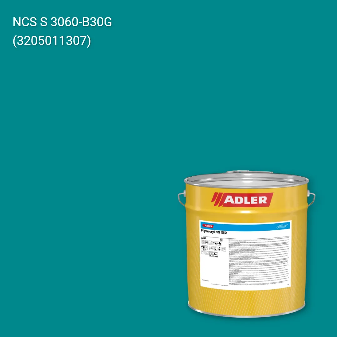 Лак меблевий Pigmocryl NG G50 колір NCS S 3060-B30G, Adler NCS S