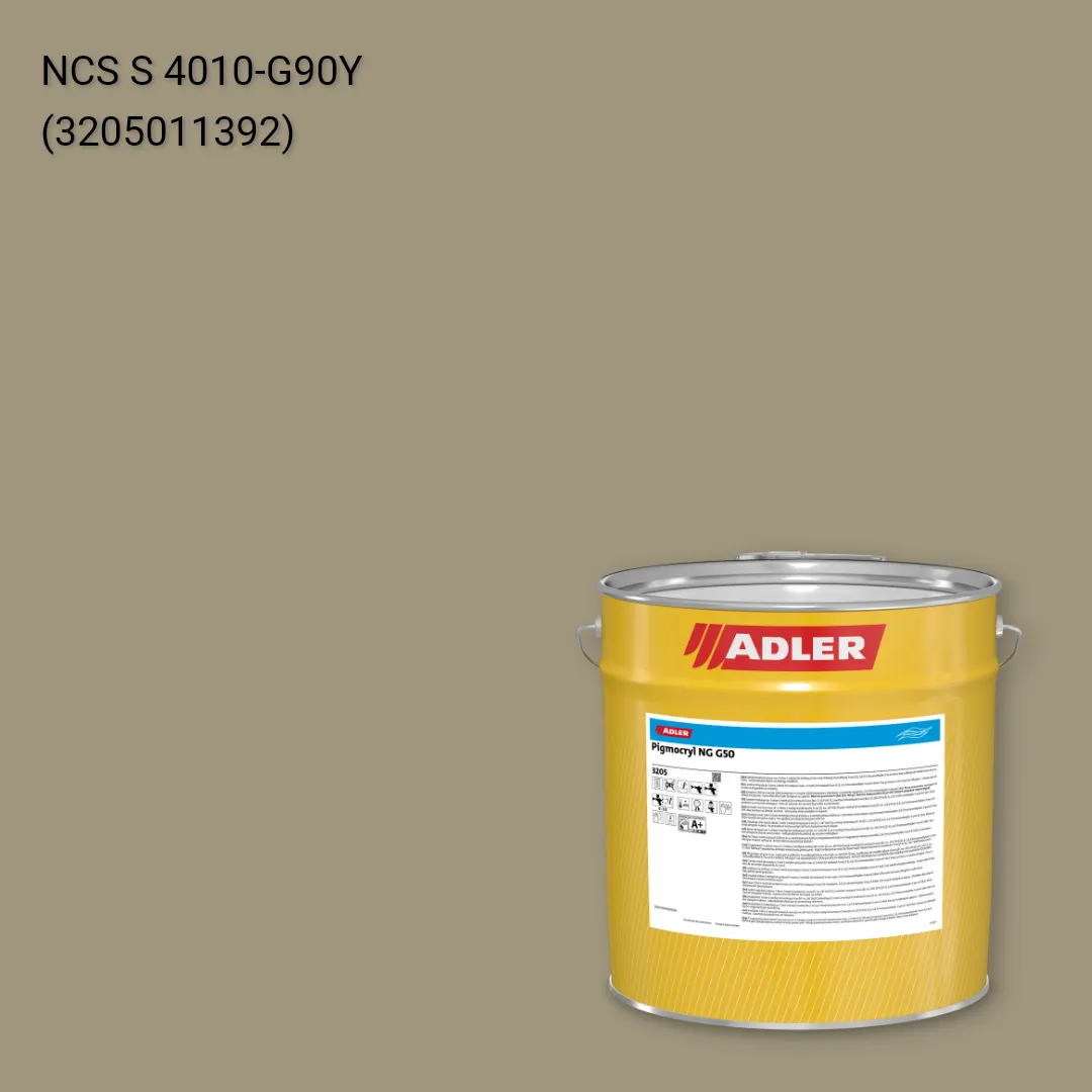 Лак меблевий Pigmocryl NG G50 колір NCS S 4010-G90Y, Adler NCS S