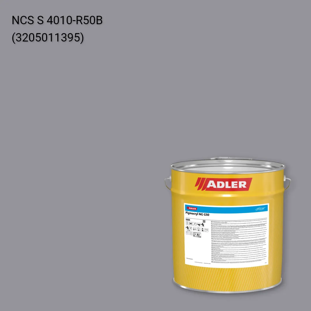 Лак меблевий Pigmocryl NG G50 колір NCS S 4010-R50B, Adler NCS S