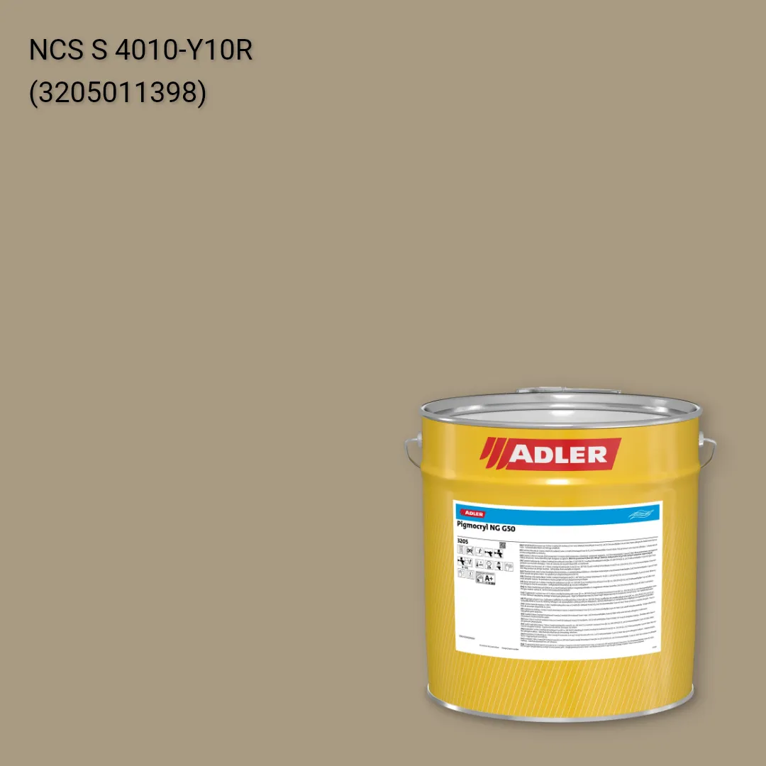 Лак меблевий Pigmocryl NG G50 колір NCS S 4010-Y10R, Adler NCS S
