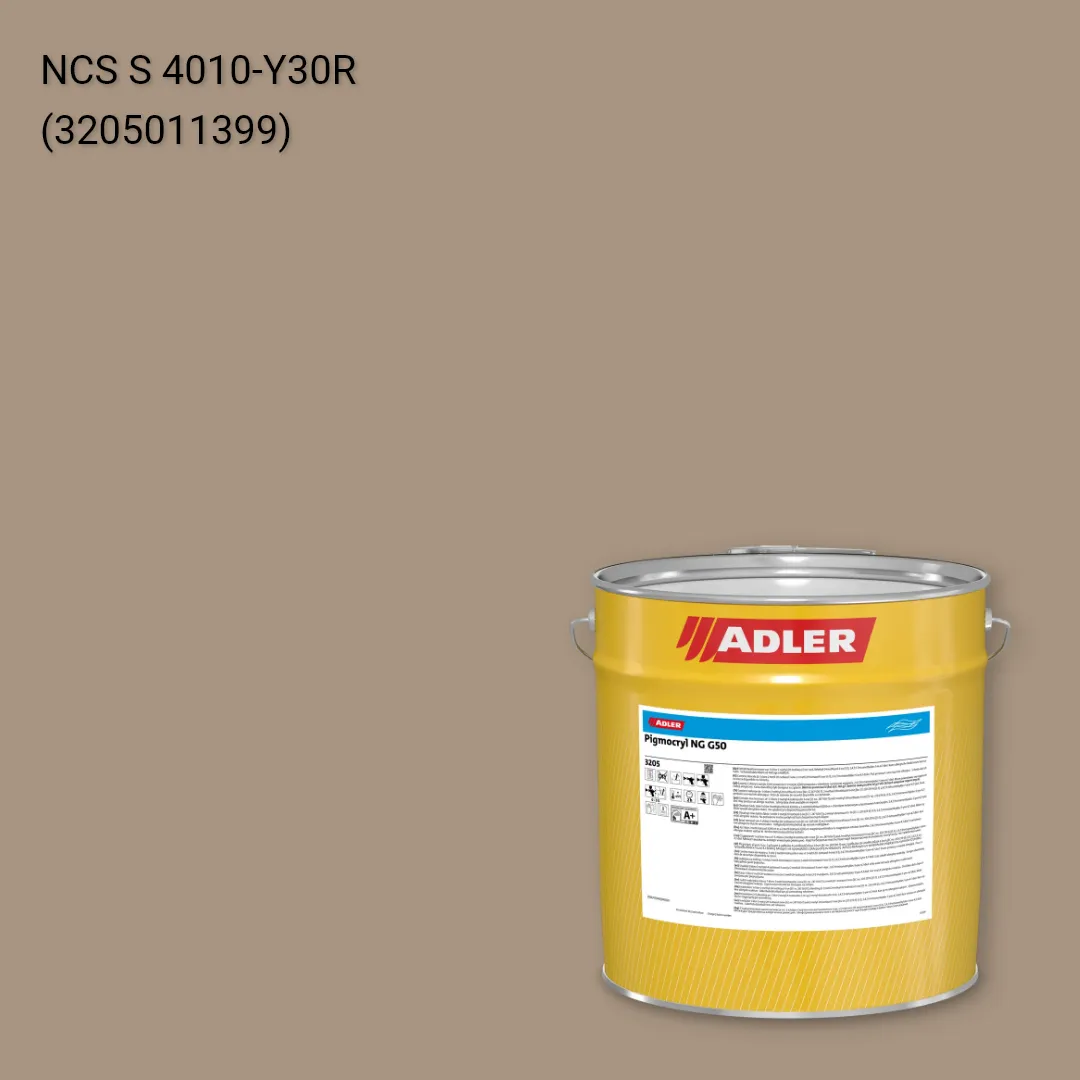 Лак меблевий Pigmocryl NG G50 колір NCS S 4010-Y30R, Adler NCS S