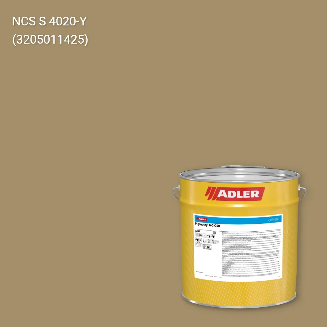 Лак меблевий Pigmocryl NG G50 колір NCS S 4020-Y, Adler NCS S