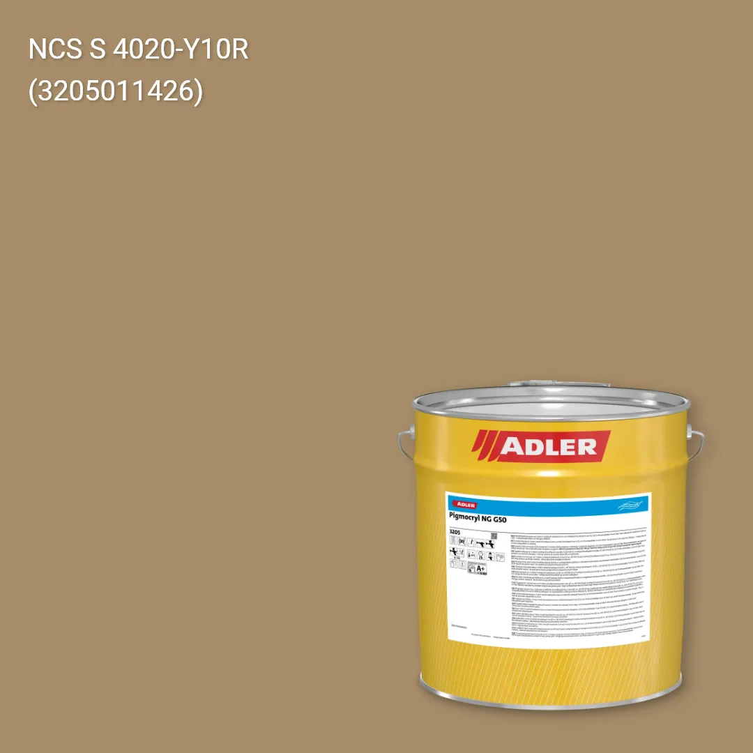 Лак меблевий Pigmocryl NG G50 колір NCS S 4020-Y10R, Adler NCS S