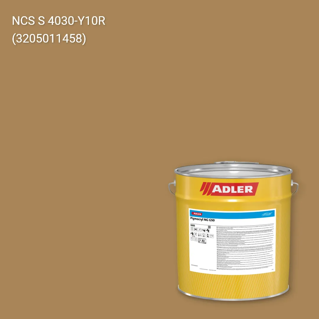 Лак меблевий Pigmocryl NG G50 колір NCS S 4030-Y10R, Adler NCS S