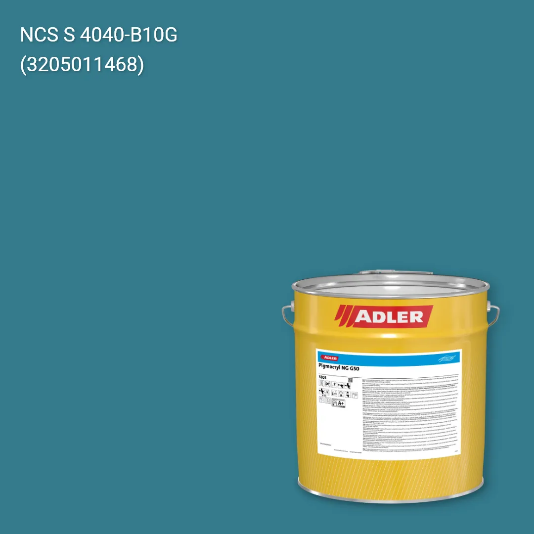 Лак меблевий Pigmocryl NG G50 колір NCS S 4040-B10G, Adler NCS S