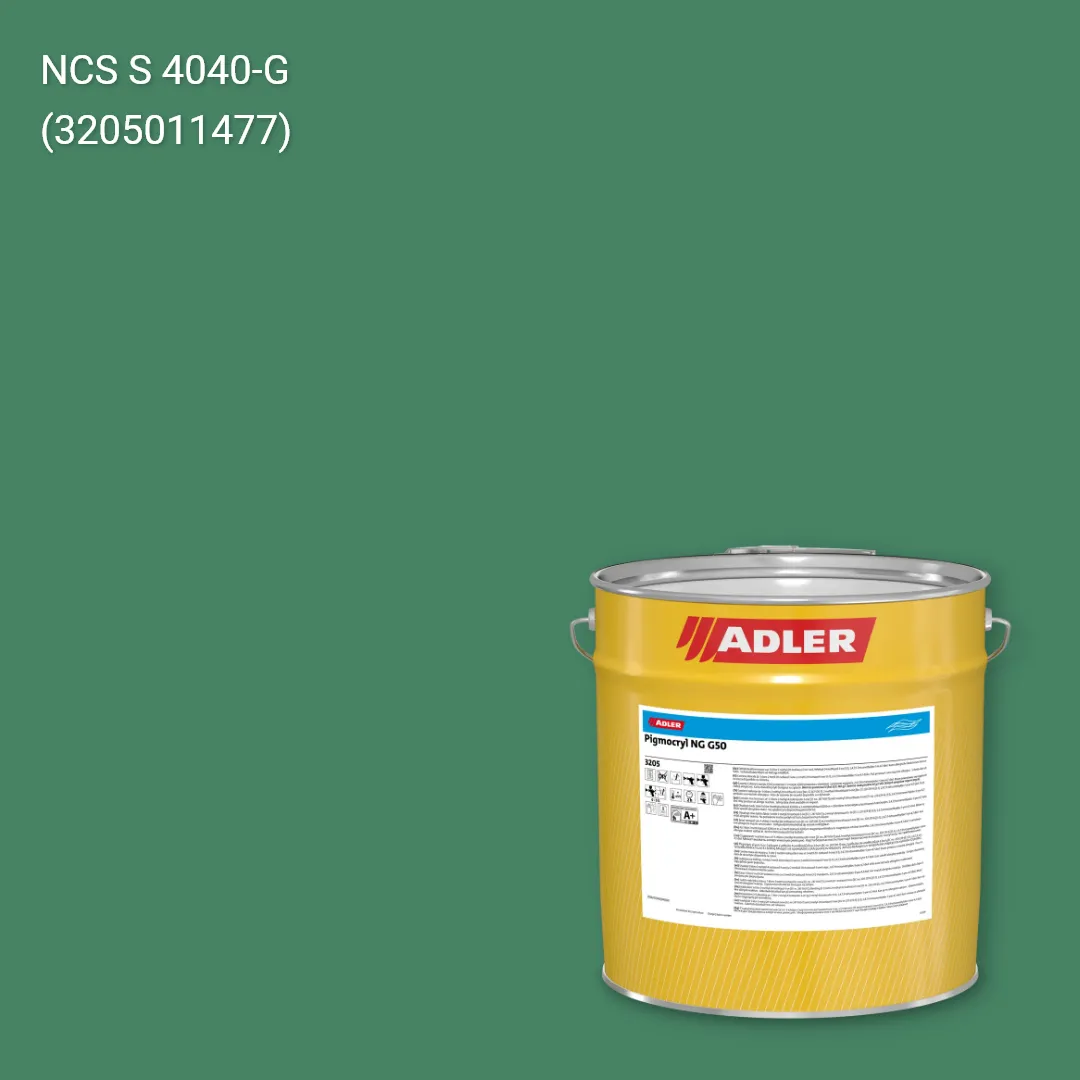 Лак меблевий Pigmocryl NG G50 колір NCS S 4040-G, Adler NCS S