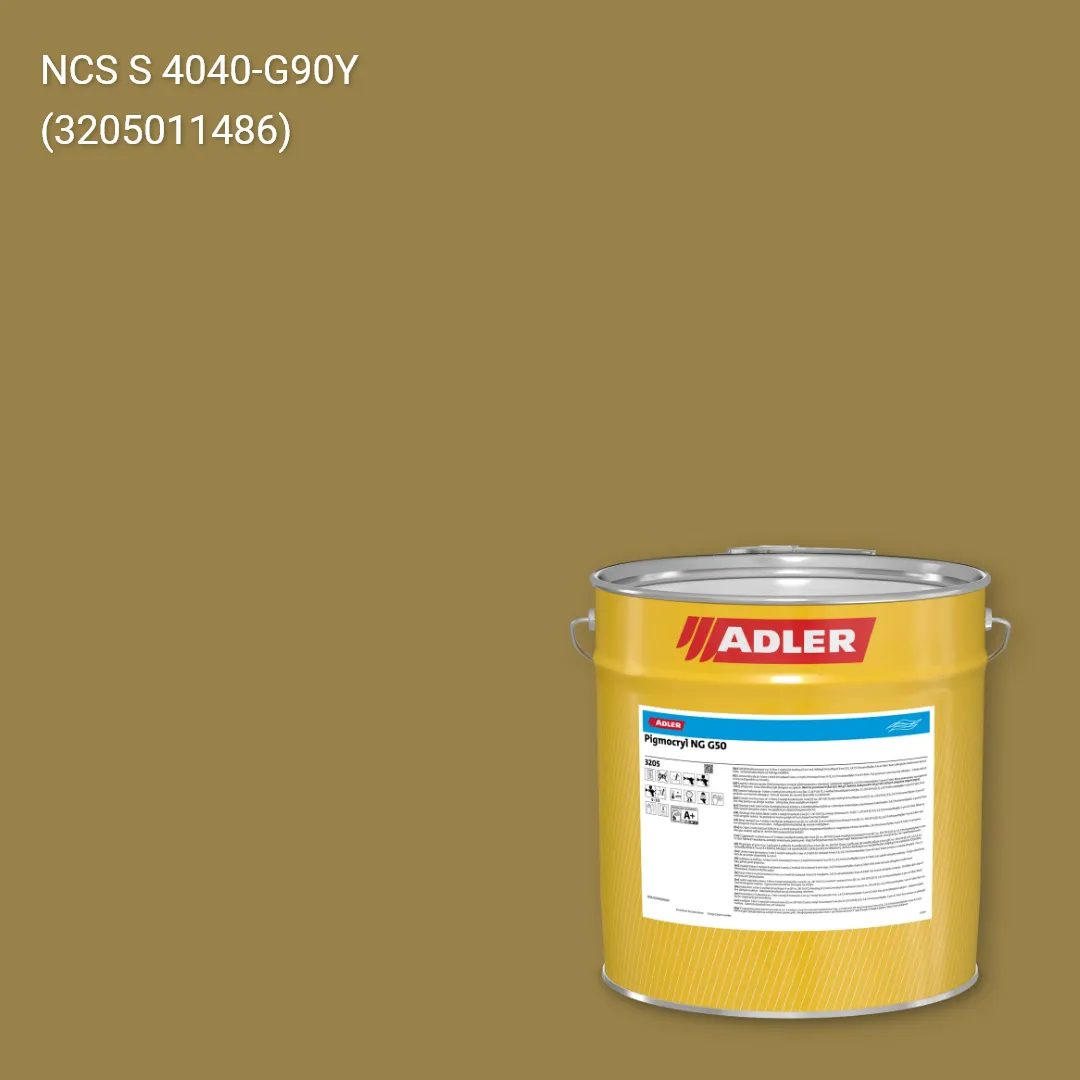 Лак меблевий Pigmocryl NG G50 колір NCS S 4040-G90Y, Adler NCS S