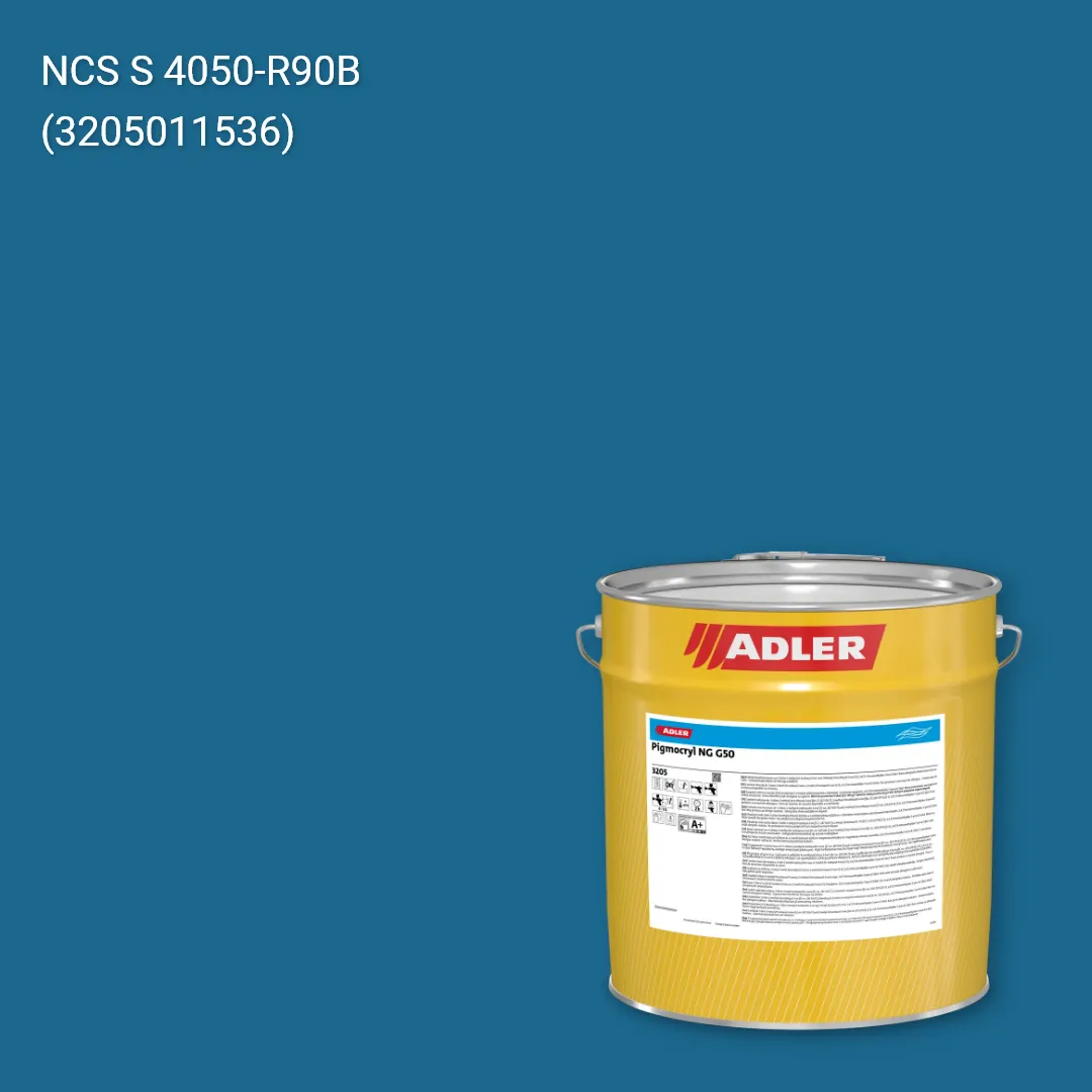 Лак меблевий Pigmocryl NG G50 колір NCS S 4050-R90B, Adler NCS S
