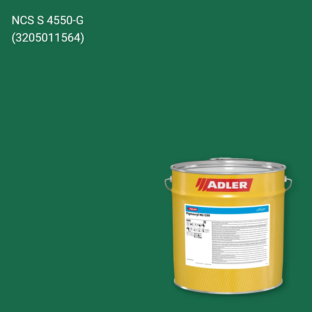 Лак меблевий Pigmocryl NG G50 колір NCS S 4550-G, Adler NCS S