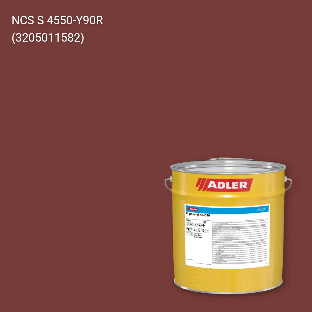 Лак меблевий Pigmocryl NG G50 колір NCS S 4550-Y90R, Adler NCS S