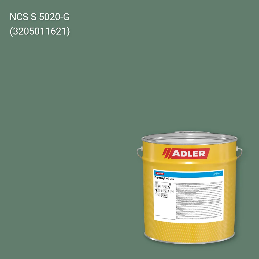 Лак меблевий Pigmocryl NG G50 колір NCS S 5020-G, Adler NCS S