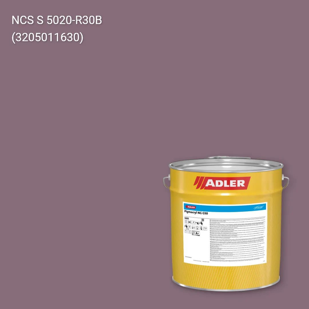 Лак меблевий Pigmocryl NG G50 колір NCS S 5020-R30B, Adler NCS S
