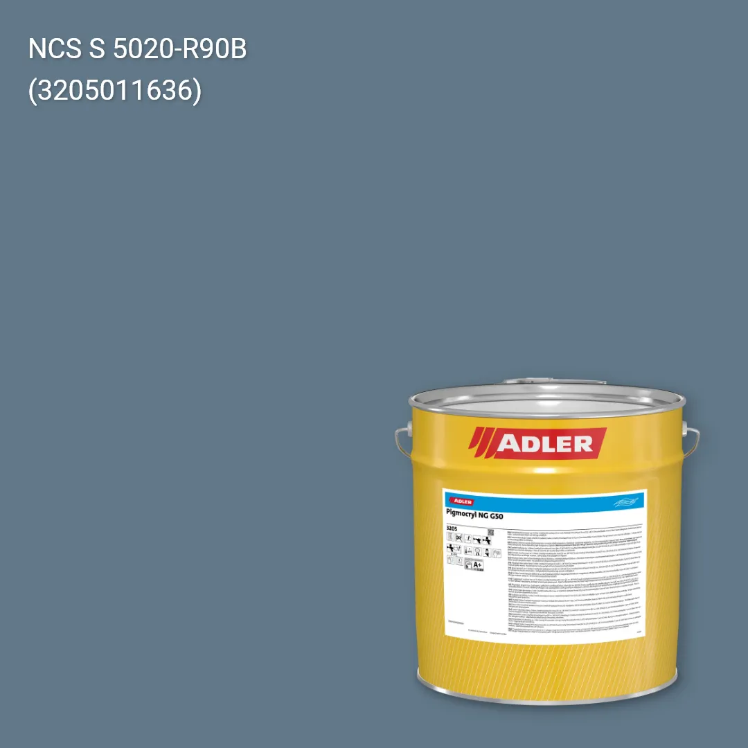 Лак меблевий Pigmocryl NG G50 колір NCS S 5020-R90B, Adler NCS S