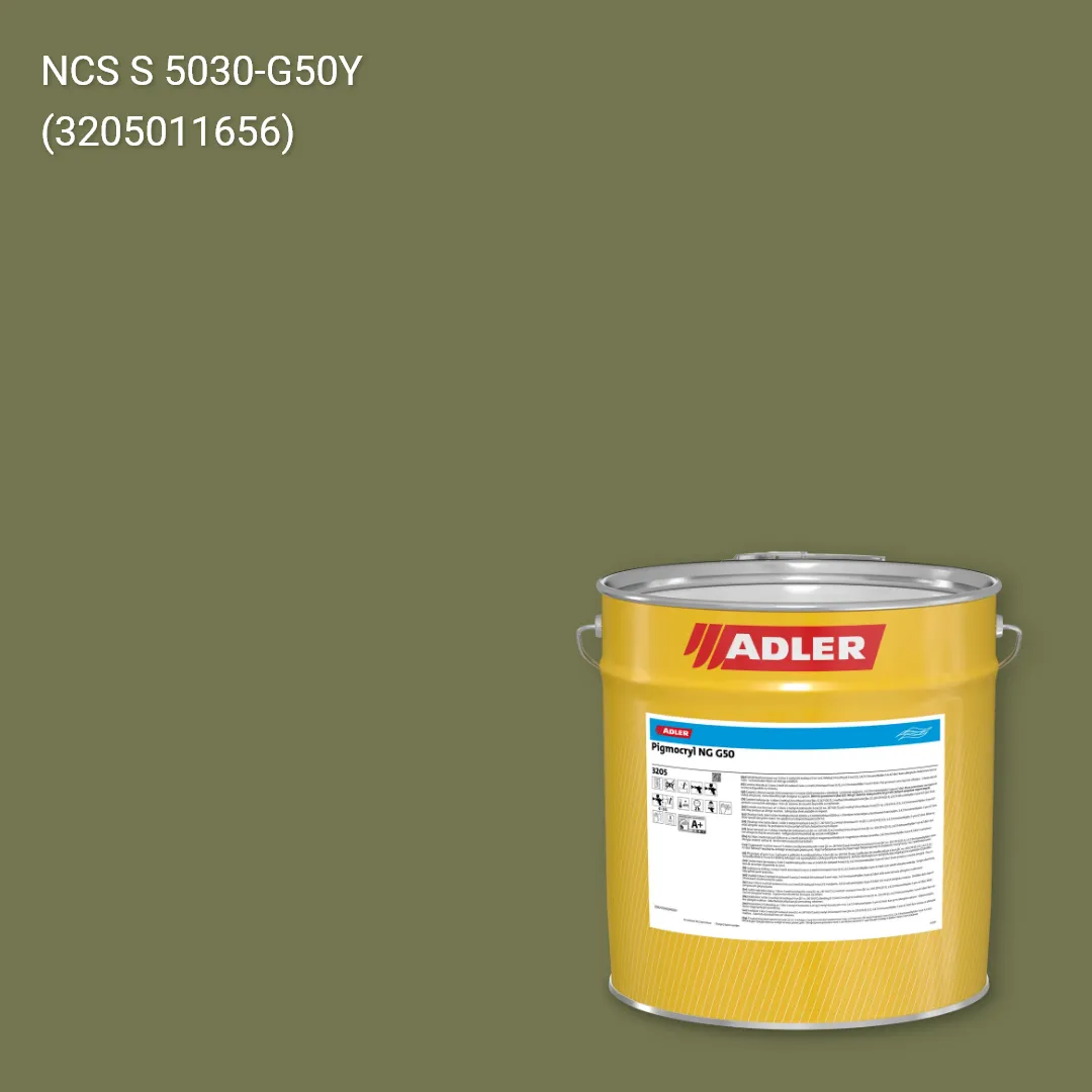 Лак меблевий Pigmocryl NG G50 колір NCS S 5030-G50Y, Adler NCS S