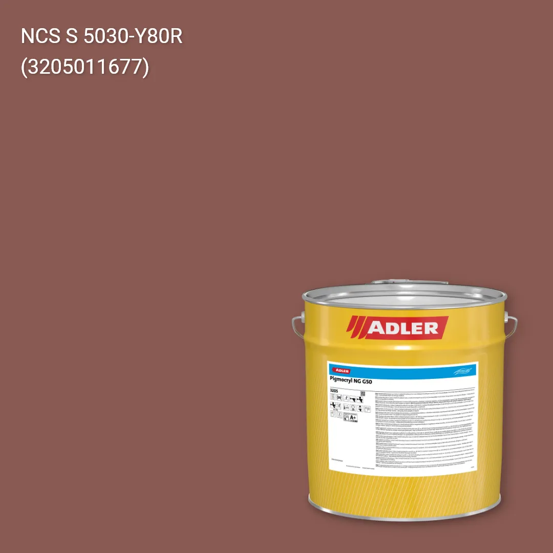 Лак меблевий Pigmocryl NG G50 колір NCS S 5030-Y80R, Adler NCS S