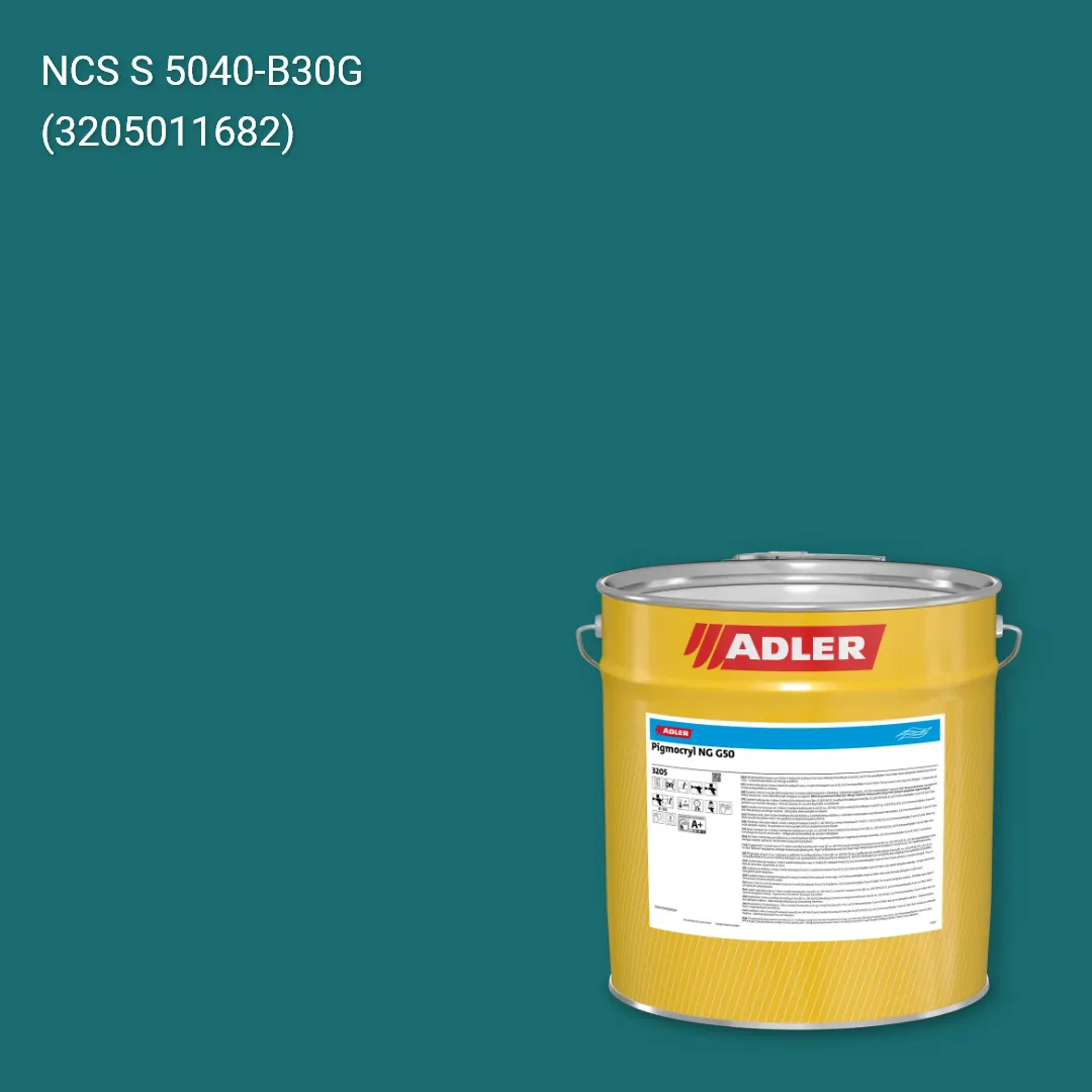 Лак меблевий Pigmocryl NG G50 колір NCS S 5040-B30G, Adler NCS S