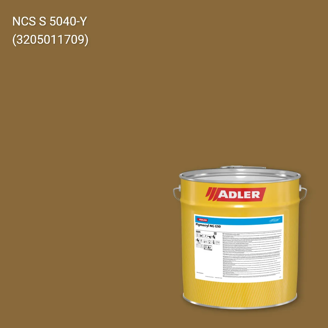 Лак меблевий Pigmocryl NG G50 колір NCS S 5040-Y, Adler NCS S