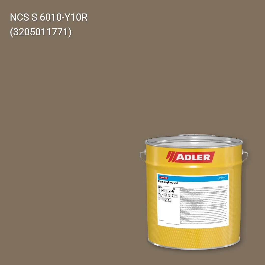 Лак меблевий Pigmocryl NG G50 колір NCS S 6010-Y10R, Adler NCS S