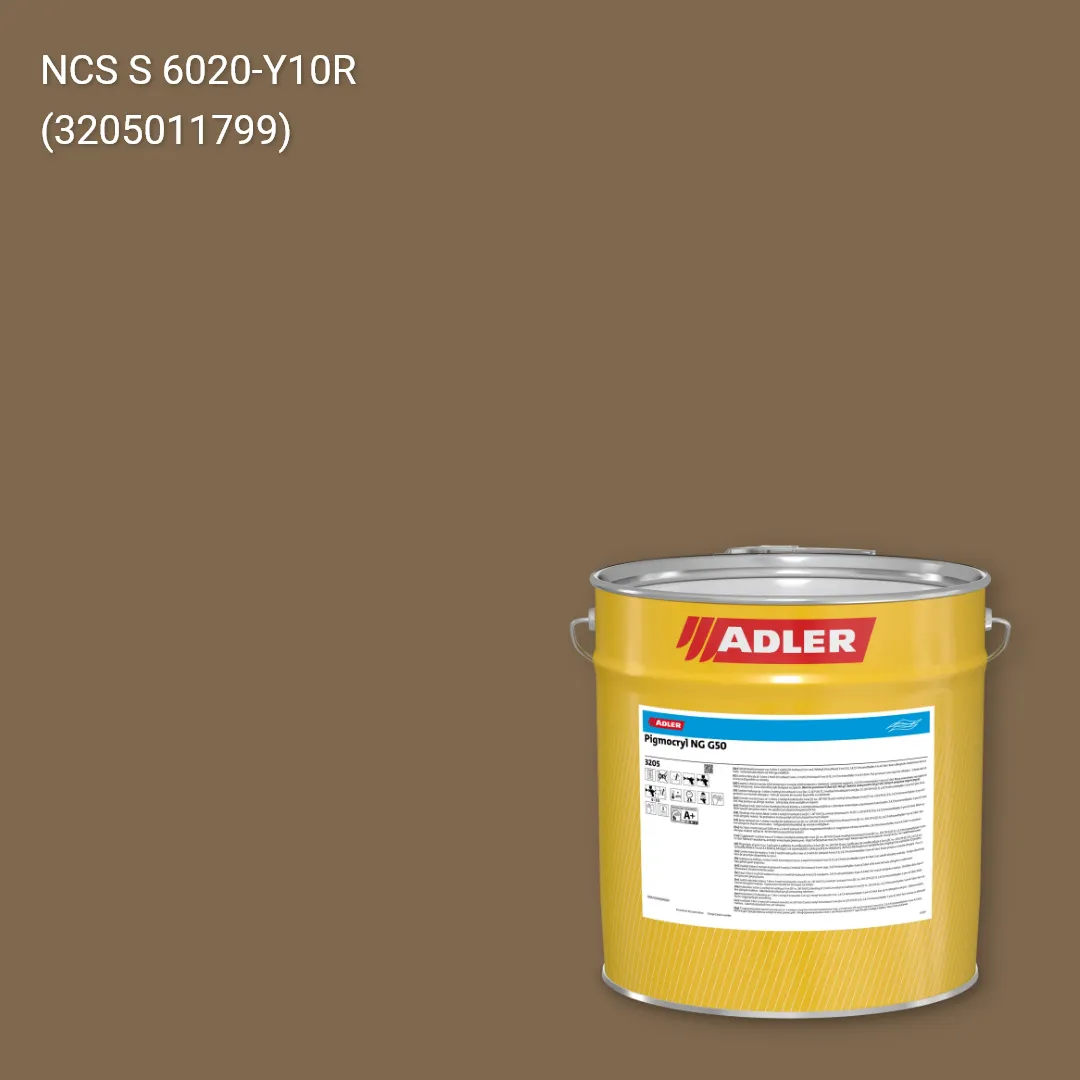 Лак меблевий Pigmocryl NG G50 колір NCS S 6020-Y10R, Adler NCS S