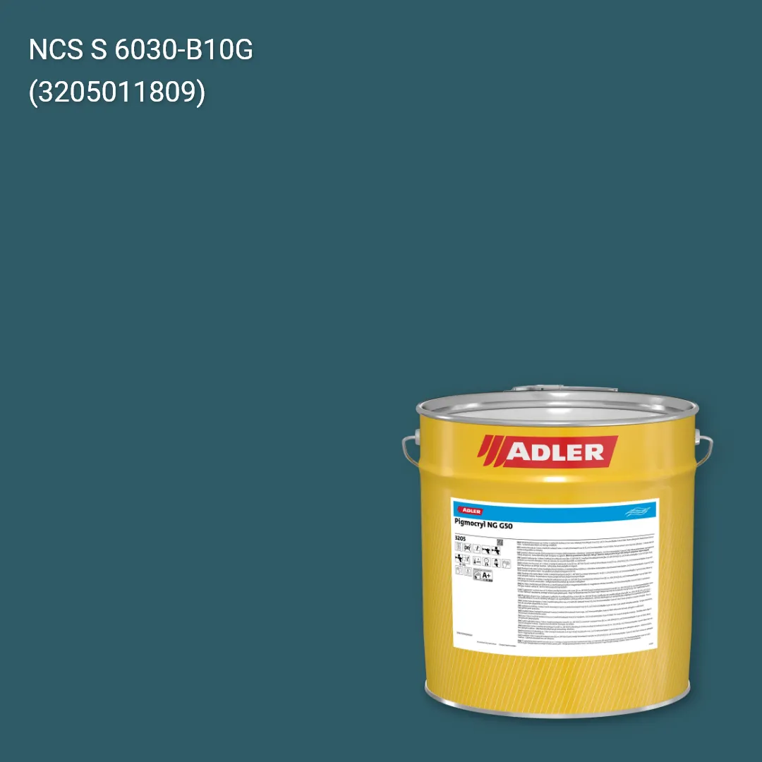 Лак меблевий Pigmocryl NG G50 колір NCS S 6030-B10G, Adler NCS S