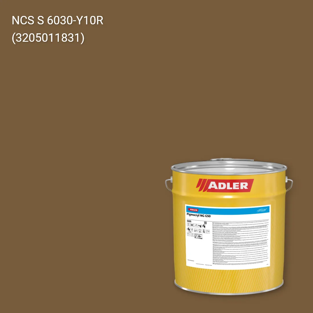 Лак меблевий Pigmocryl NG G50 колір NCS S 6030-Y10R, Adler NCS S