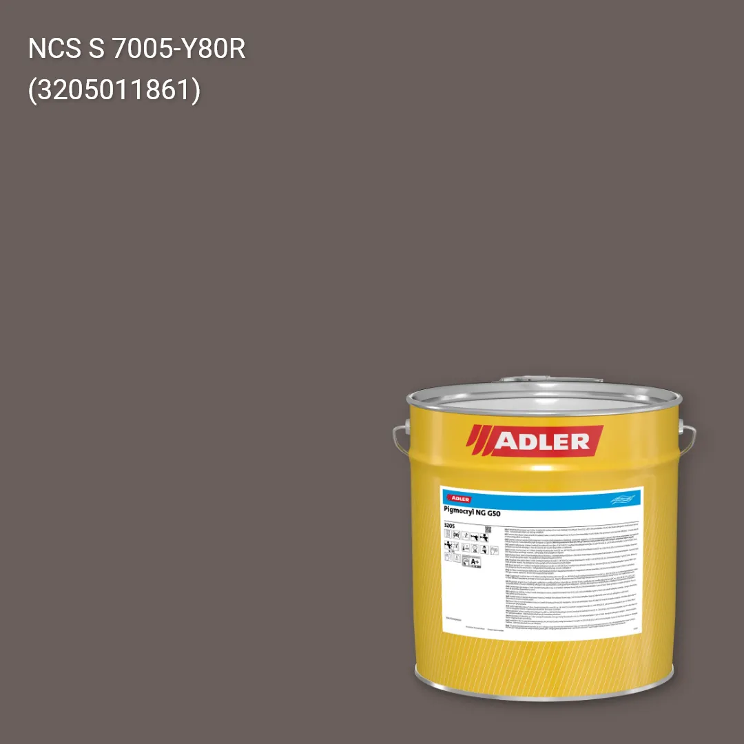 Лак меблевий Pigmocryl NG G50 колір NCS S 7005-Y80R, Adler NCS S