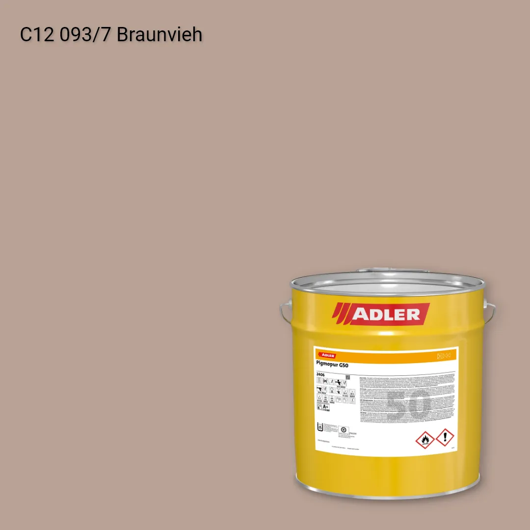 Лак меблевий Pigmopur G50 колір C12 093/7, Adler Color 1200