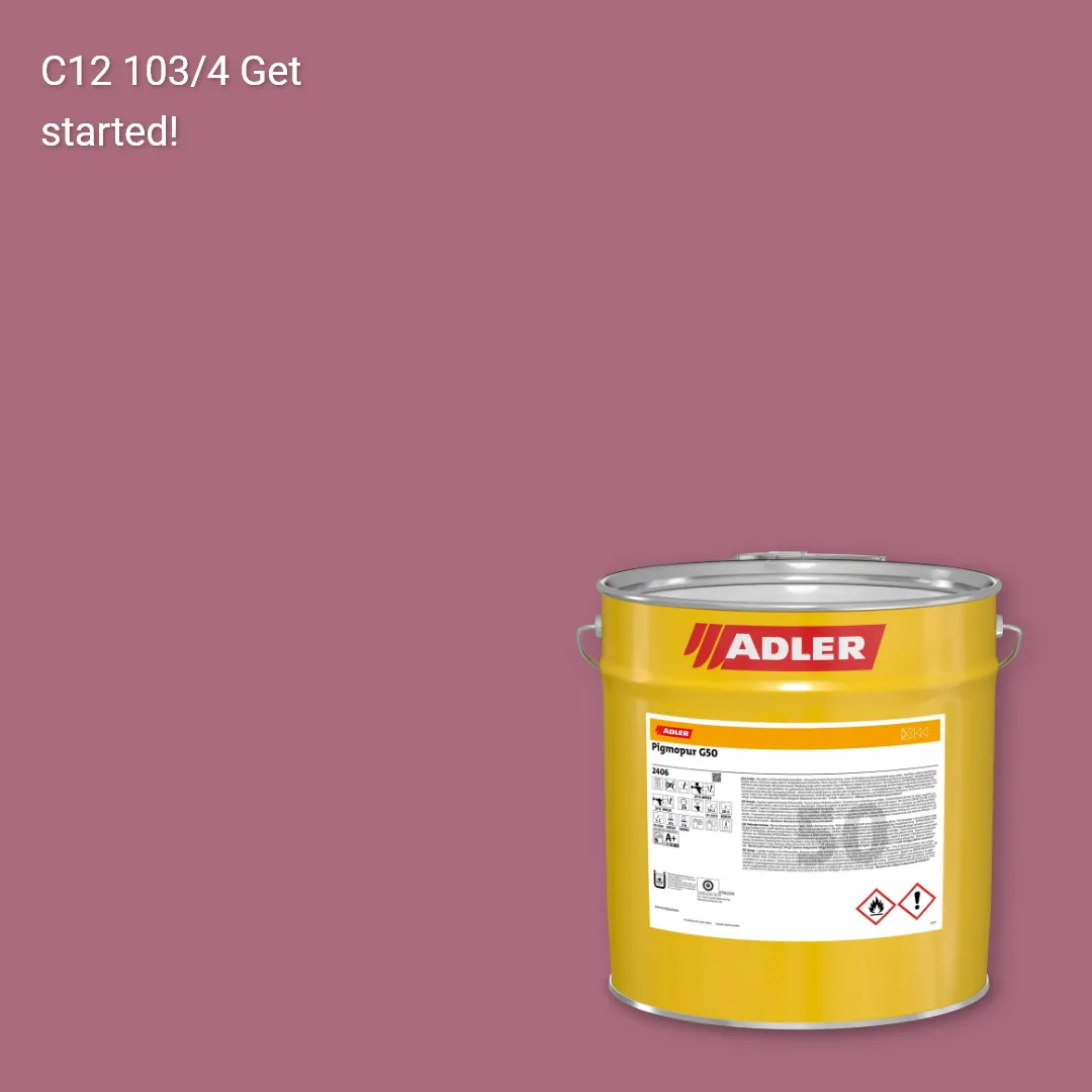 Лак меблевий Pigmopur G50 колір C12 103/4, Adler Color 1200