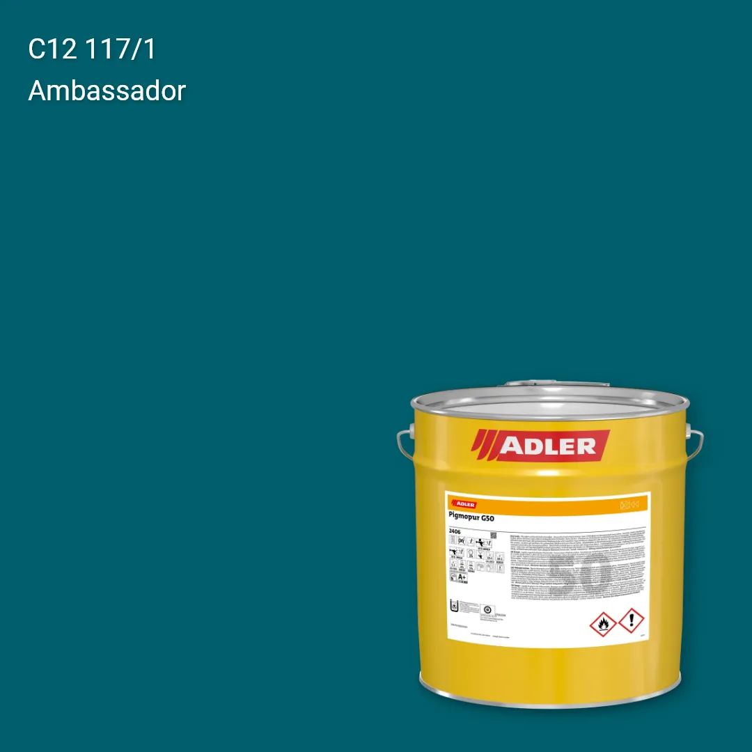 Лак меблевий Pigmopur G50 колір C12 117/1, Adler Color 1200
